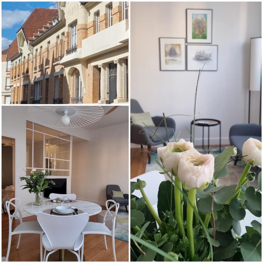 Au 53, Sous Le Chartil Apartment แร็งส์ ภายนอก รูปภาพ